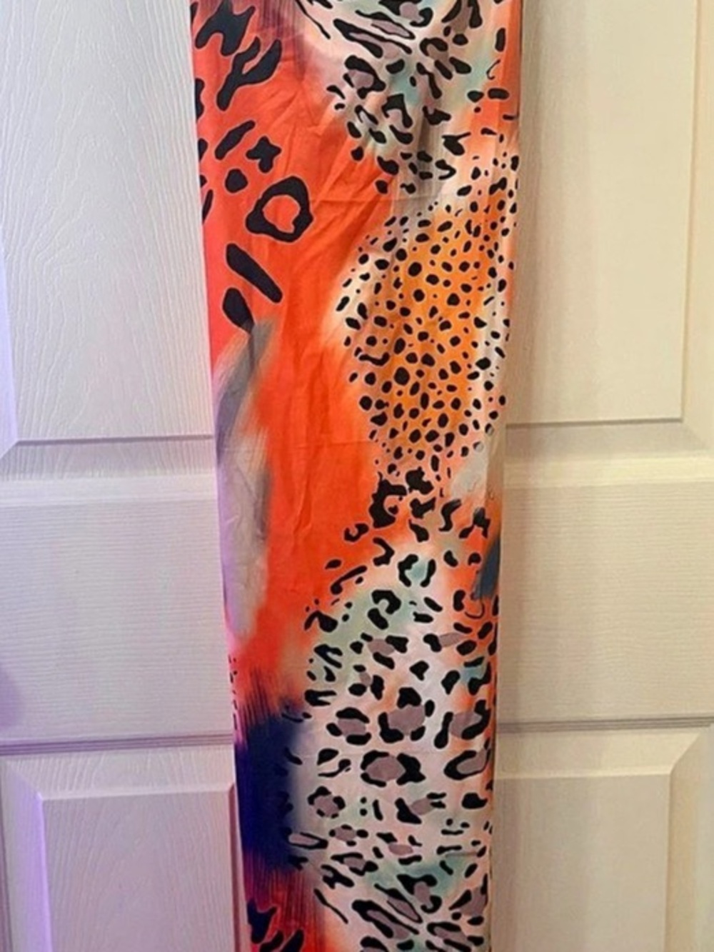 Leopard Print Maxi Dress